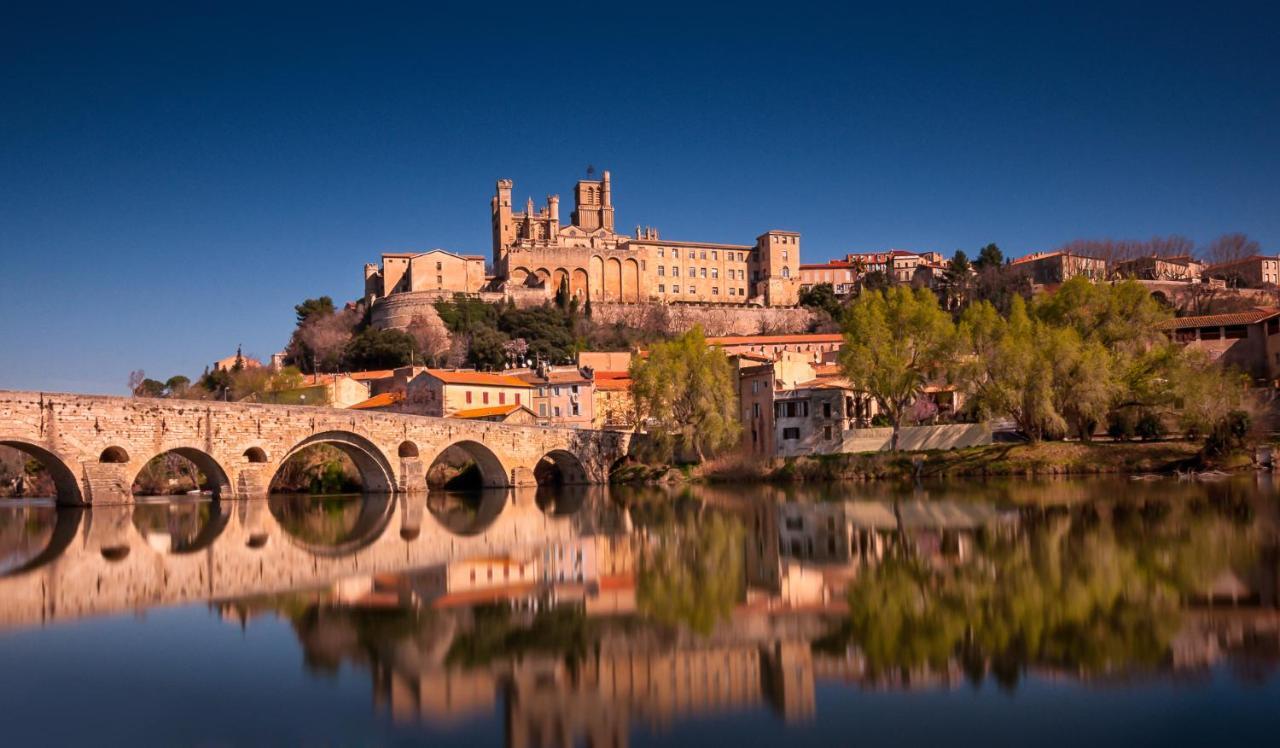 "Air D'Antan"-Meuble De Tourisme 3 Etoiles -Residence "Les Logis De Beziers"-Garage Optionnel-Coeur De Ville-Plages A 16Km ! Luaran gambar